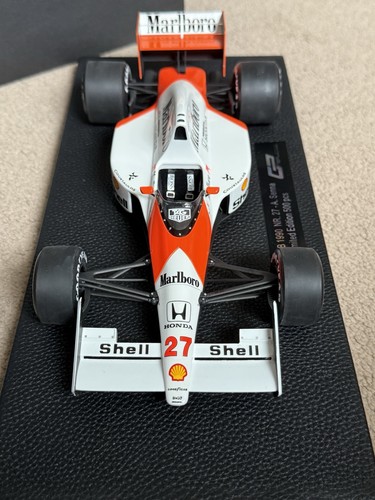 GP REPLICAS 1/18 - MCLAREN MP4/5B - Ayrton Senna - WORLD CHAMPION 1990 - GP034A - Picture 6 of 17
