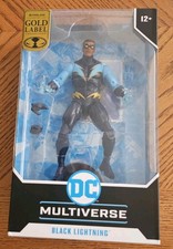McFarlane DC Multiverse BLACK LIGHTNING Final Crisis  Gold Label 7  figure NIB