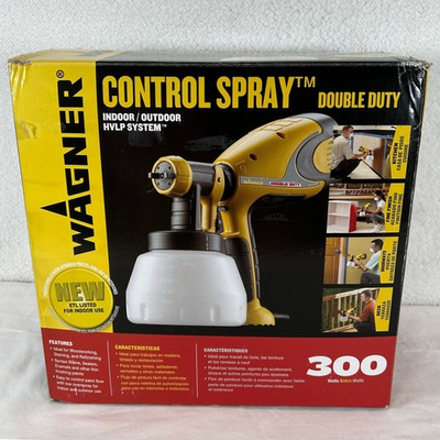#ad #ad Wagner Control Spray Double Duty HVLP Indoor Outdoor Painter 300W 0518050 NEW $76.92