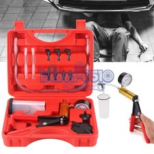 Manual Hand Vacuum Pump Car Pressure Tester Tool Brake Fluid Bleeder Bleeding