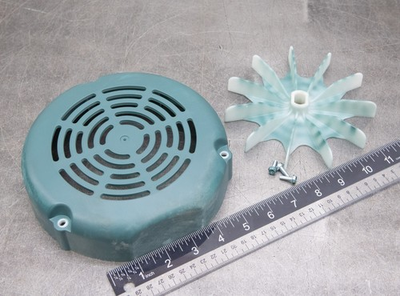 #ad Leeson Electric Motor Rear Plastic Fan Cover Guard amp; Screws 56 Frame $63.99