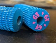 GT PEG DECALS x2 - IN COLORS BMX OLD SCHOOL GT BIKE DECALS