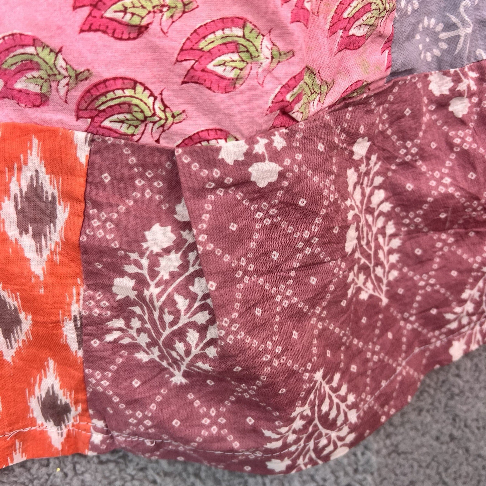 Boho Colorful Patchwork Indian Handmade Women’s C… - image 12