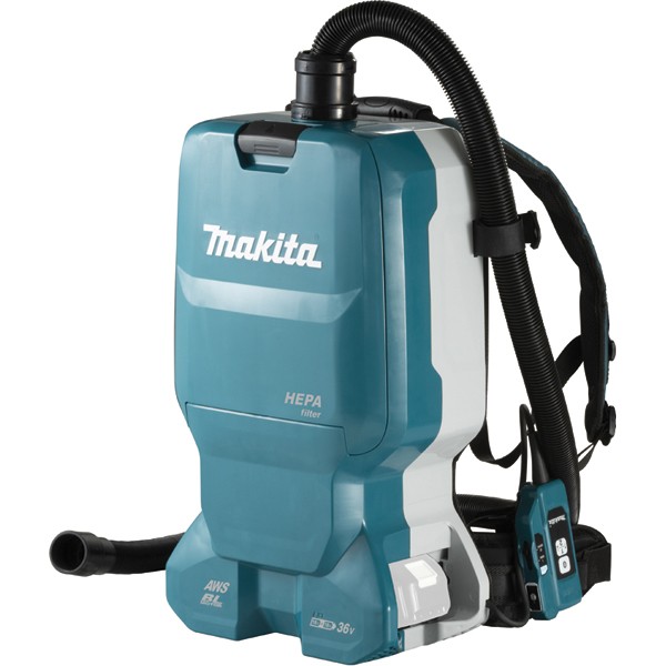 Aspirateur Makita DVC665Z 36V à forte dépression 110 mbar pour ateliers