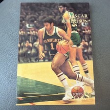 1996 Topps Stars #138 Oscar Robertson Milwaukee Bucks Mint