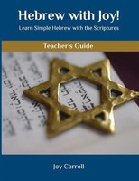 Hebrew With Joy! Teacher's Guide Joy Carroll Taschenbuch Kartoniert / Broschiert