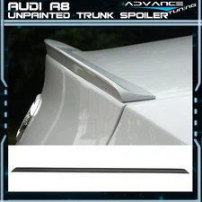 Fits 98-02 Audi A8 4-Door S Model PV Style Unpainted Trunk Spoiler Wing Lip PUF