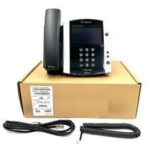 Polycom VVX 601 Corded Business Media Phone System 16 Line PoE 2200-48600-025