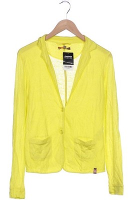 Comma Strickjacke Damen Cardigan Jacke Gr. EU 36 Leinen Hellgrün #cgeb0i5