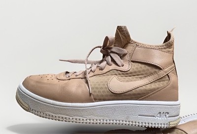 Nike W AIR FORCE 1 ULTRAFORCE MID Gr. 38 Tan/Vachetta Tan-White Sneaker