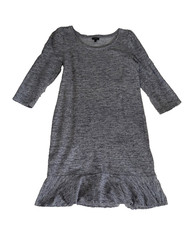Talbots Medium Gray Sweater Dress