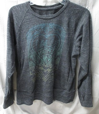 Vintage Dave Matthews Band Bama Rags Gray Sweatshirt | Women's Size M