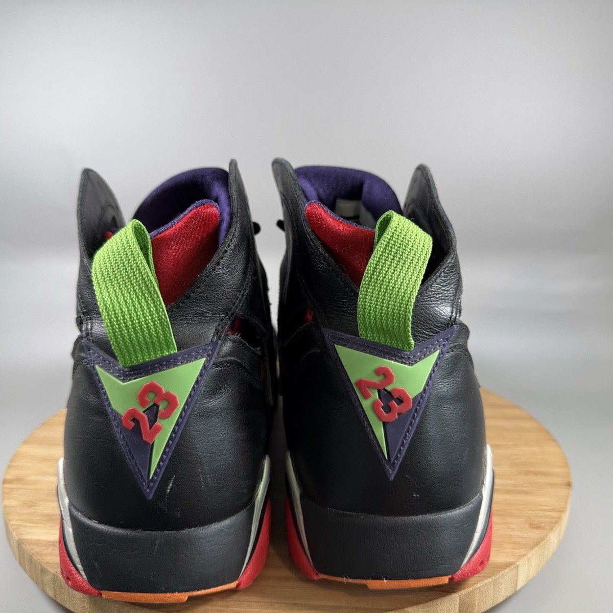 Air Jordan 7 Marvin The Martian Men\'s Size 13‎ Shoes Black Red Athletic Sneakers Here main image 3