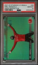 2021-22 Topps Bundesliga Stadium Club Orel Mangala Green /99 Stuttgart