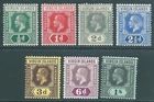BRITISH VIRGIN ISLANDS 1913 George V short set to 1/-