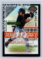 Walker Martin 2024 Panini Prospect Edition Black Velocity Holo SN #/39 #121