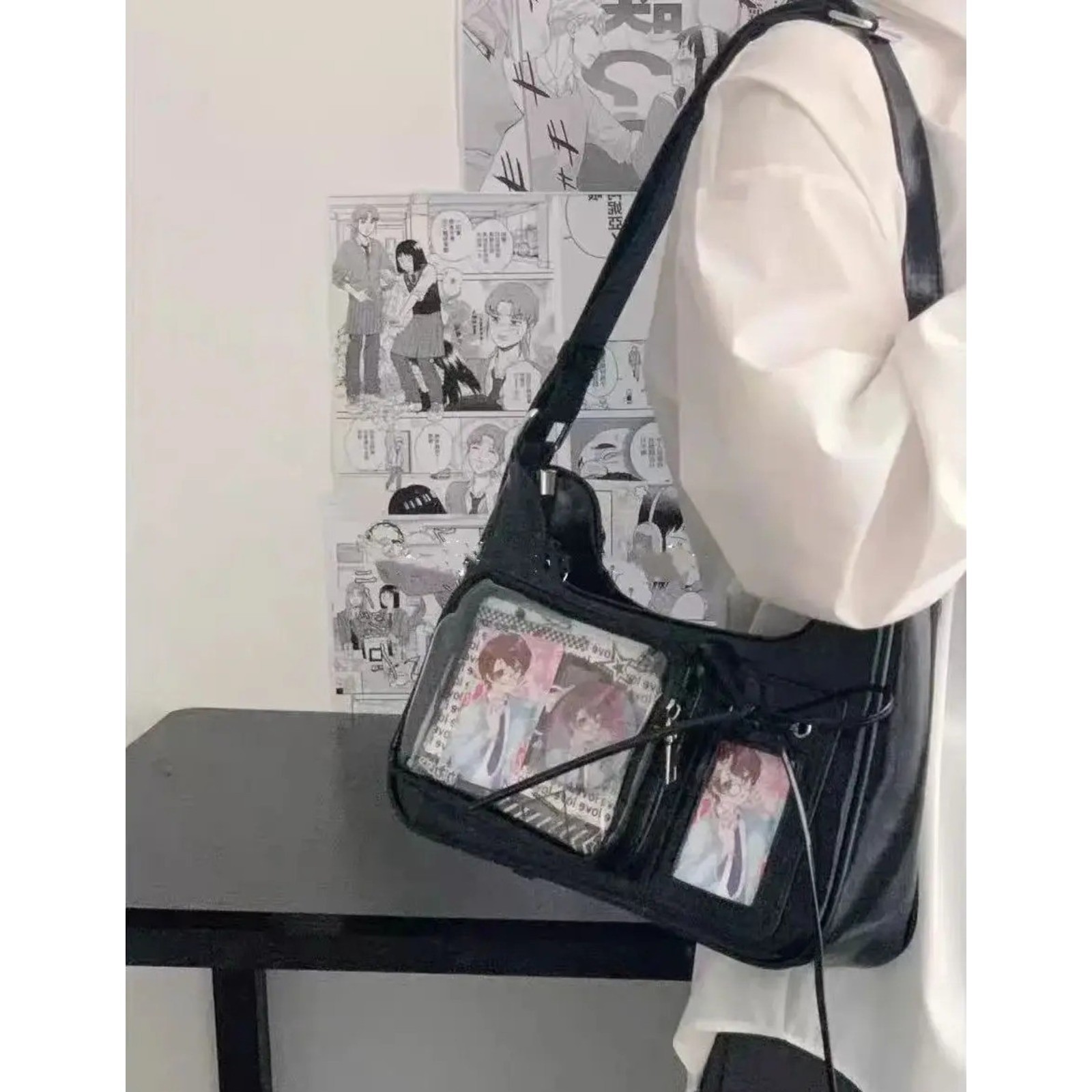 Women Messenger Shoulder Bag Large Capacity Waterproof Crossbody Travel Work UK