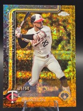Ultra-rare 2025 Topps Gilded  Byron Buxton #31/50  Stunning metallic foil