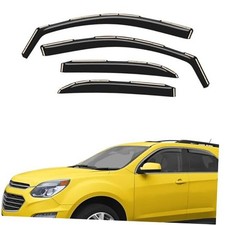 Extra Durable Window Deflectors in-Channel Window For Chevy Equinox 10-17