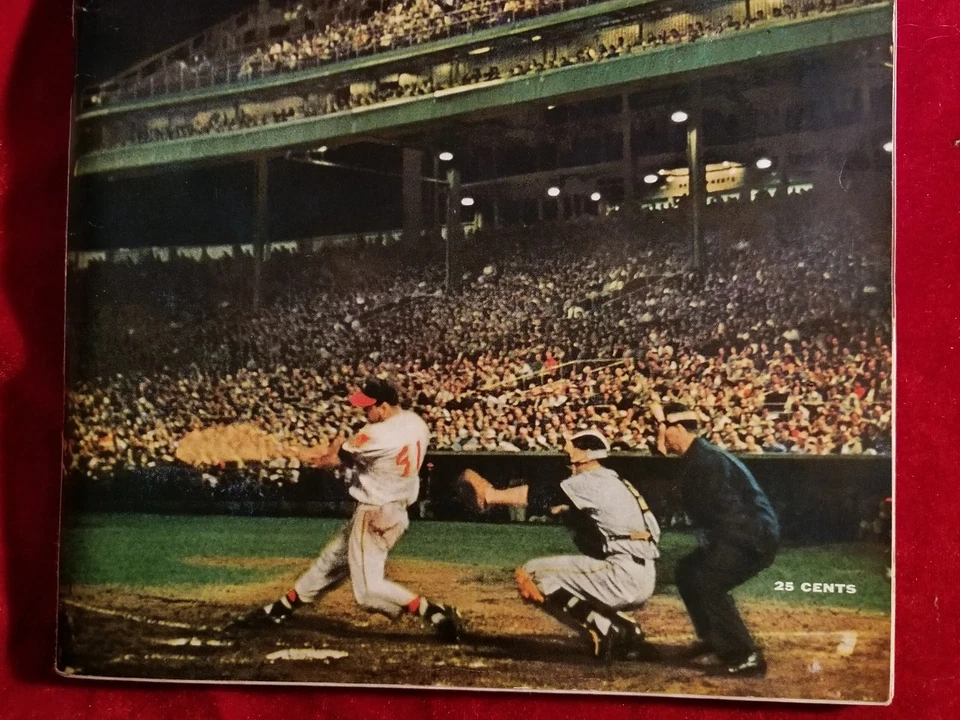 1954 FIRST ISSUE Sports Illustrated 1st Baseball Topps Card Insert & MAILER - Image 4 of 4