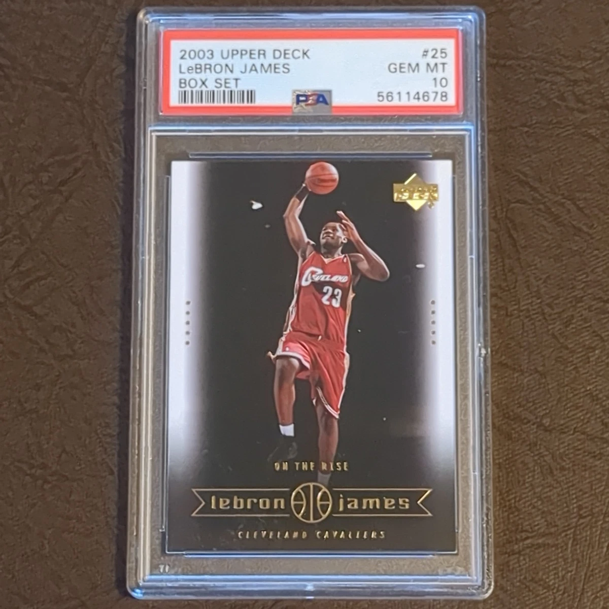 LeBron James Professional Sports Authenticator (PSA) Basketball