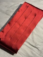 TM Lewin Red Silk Cummerbund