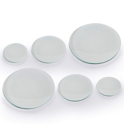 Young4us Watch Glass Beaker Cover Set, 6 Pcs Lab Glasses in white