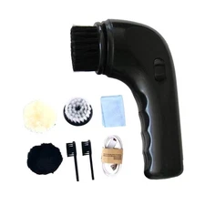 Electric Shoe Polisher Brush Easy Use Shoe Shiner for Cleaning and Polishing
