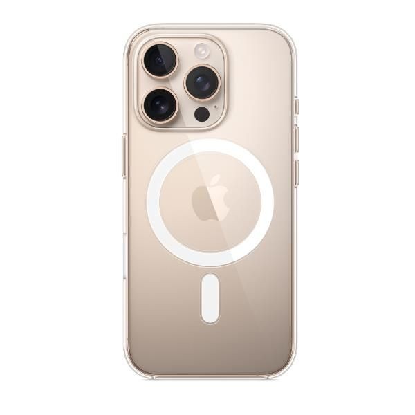 Apple iphone 16 pro clear case magsafe trasparente - Immagine 4