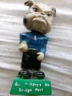 MORO INC BRIDGEPORT OHIO BULLDOGS FOOTBALL BASKETBALL VINYL MASCOT BOBBLEHEAD — photo 3