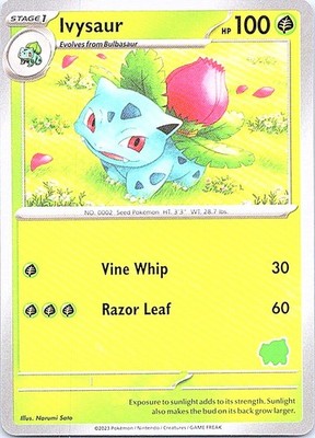 Ivysaur My First Battle  NM