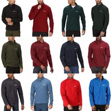 Regatta Mens Thompson Lightweight 1/2 Zip Outdoor Walking Fleece Pullover