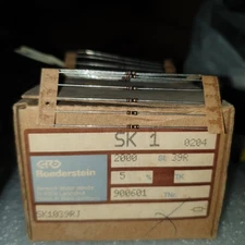 ROE SK1 GENUINE 39R 0.25W CARBON RESISTOR MARSHALL AMP EQUAL PIHER QUALITY!50pcs