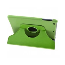 360 Degree Rotating PU Leather Case for Apple iPad Mini - Green