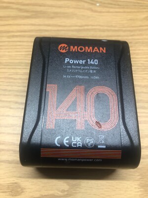 Moman Pocket V-Mount Battery, Power 140 - 14.4V, 9.7Ah | eBay