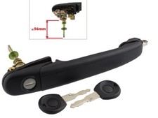 TÜRGRIFF AUSSEN VORNE LINKS mit Schloß FÜR VW CADDY 95-03