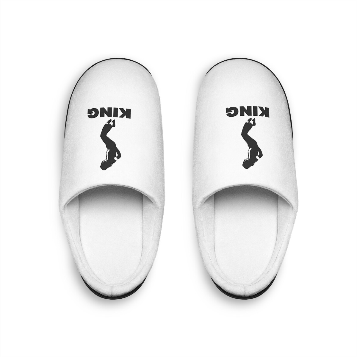 SAOLA Michael Jackson 'KING' Pantofole da interno da uomo (taglia USA 7 8)