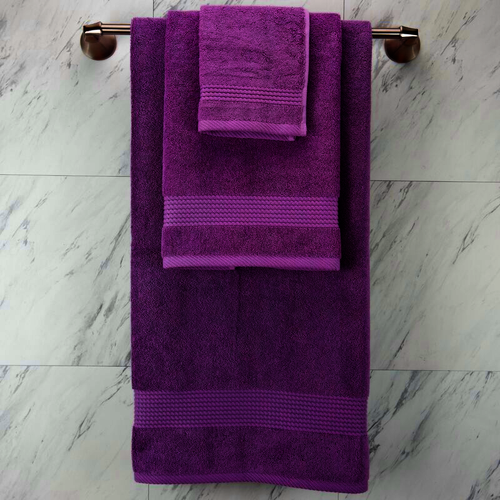 8-teiliges Handtuch-Set 100 % ägyptische Baumwolle weich & hoch saugfähig Gesicht Handbadetücher - Bild 19 von 28