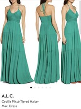 Nwt Alc Cecilia Maxi Dress Green Sz 0