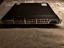 Cisco Switch Catalyst 3750X 48x 1GbE 4x SFP WS-C3750X-48T-L managed Switch