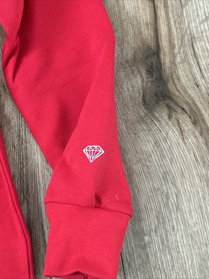 NWT Diamond Supply Co Pullover Sweatshirt, Red, Small - Image 3 of 4