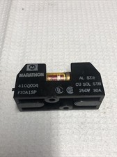 Marathon 250V 30Amp W/ Fuse Free Shipping  Pre Owned  