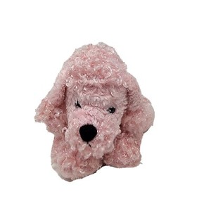 pink stuffed poodle