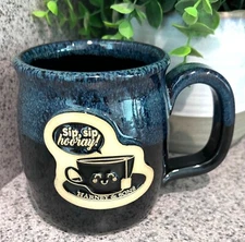 Sunset Hill Stoneware Mug Harney & Sons Tea Cup 16 oz USA