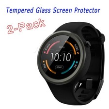 High Quality 2x Tempered Glass Screen Protector f Motorola Moto 360 2nd Gen 42mm