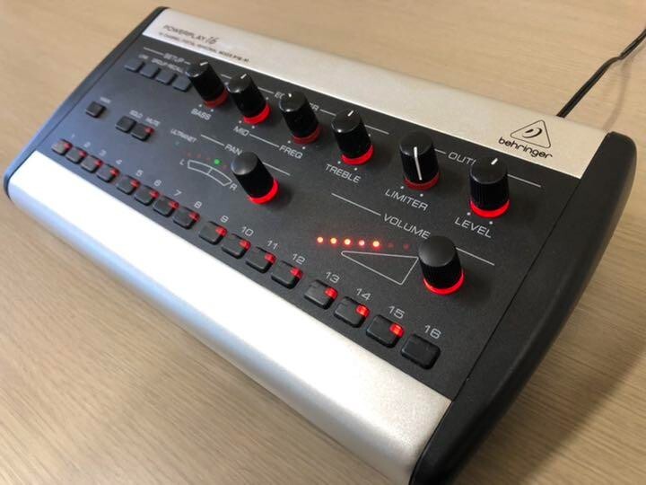 Behringer Powerplay P16-M 16-Channel Digital Personal Mixer