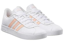 New Adidas Kids Essentials Vl Court 2.0 Shoes Girls Sneakers