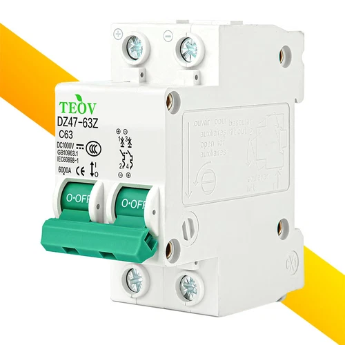 DC Leitungsschutzschalter 1000V 10A-125A Solar Photovoltaik Sicherungsautomat