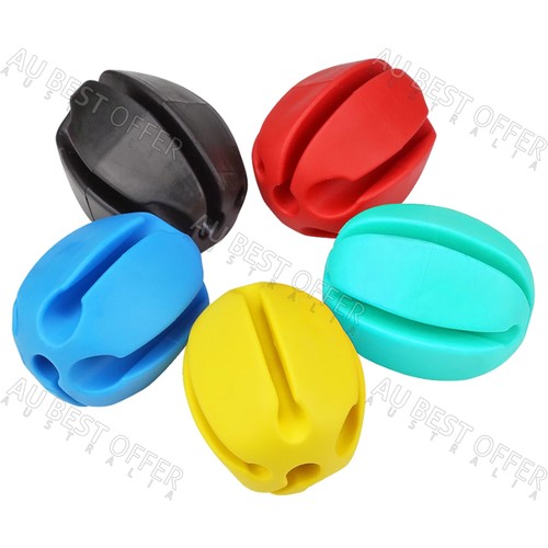 6PCS Random Color Fishing Rod Holder Ball Fishing Tackle Ties Fishing AUS - Picture 2 of 8