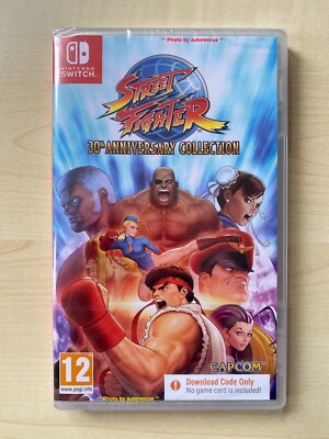 Street Fighter 30th Anniversary Collection (CODE in a BOX) NINTENDO SWITCH